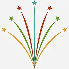 烟花礼炮_新图网 https://ixintu.com 手绘 手绘烟花 烟花礼炮 插画 特效 简易彩绘 爆竹