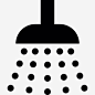 淋浴的水滴图标