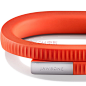 卓棒（Jawbone） UP24新款智能手环 蓝牙版 柿子红 M