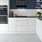 Homebase CG kitchens : Our latest series of interior kitchen CGIs for Homebase. The composition was deliberately taken closer to the product for a more realistic, softer and more attainable feel. Because of this there was a big focus on small details.