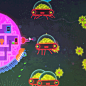 Lovers in a Dangerous Spacetime : Explore a neon galaxy in your very own battleship in this 1- to 4-player co-op space adventure on PS4, Xbox One and Steam.