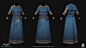 Assassin's Creed Valhalla - Saxon Civilian Dresses, Adriana Jimenez Ponce : A piece of the work did on Assassin's Creed Valhalla. It was a great project to work on and a pleasure doing it with such a great team. Thanks so much to my lead Zlatina Ganeva; a