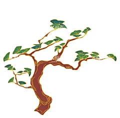 松树插画素材  - 源文件下载【酷图网】古典松树,古典素材,松树枝,松树,手绘松树插画,手绘松树,卡通松树,卡通手绘松树,卡通松树插画,中国风插画,中国风素材,中国风装饰画,国画素材,山水画,山水风景,山水风景画,松树插画,灯笼素材,红色灯笼,装饰素材