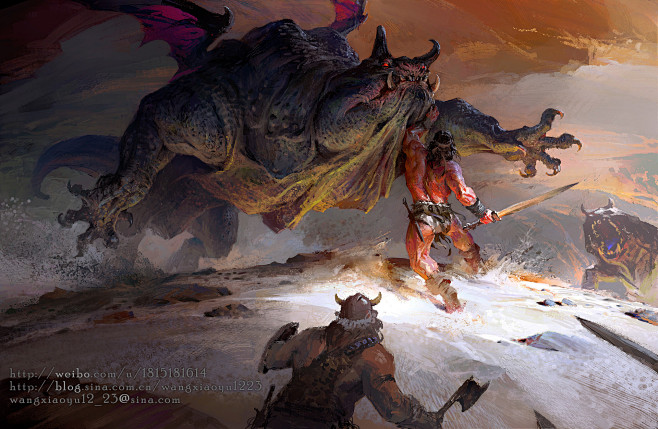 打怪兽, Xiaoyu Wang : j...