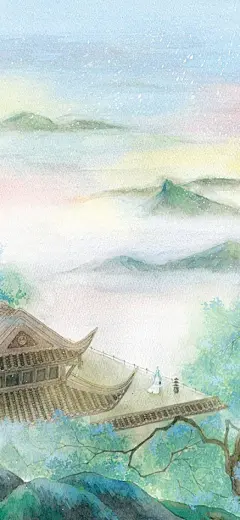 你喜欢古风场景的手绘图吗？这些图比古风人物还要美上许多倍