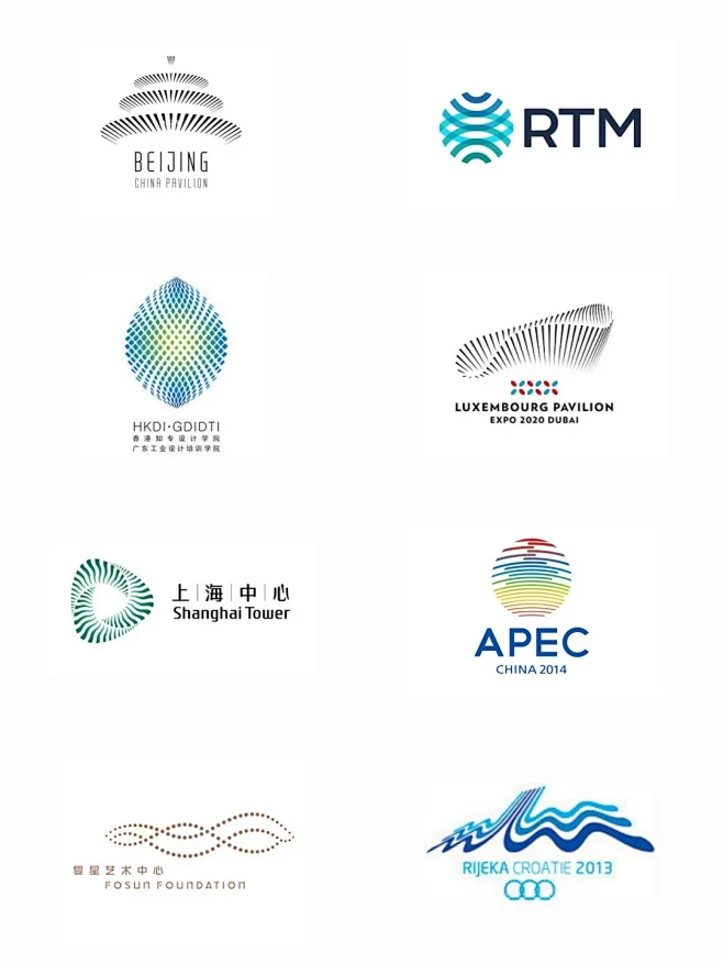 点线面Logo，品牌logo设计的黄金三元素 - 小红书-花瓣网