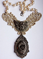 Steampunk Cherub Necklace by Pinkabsinthe on deviantART@北坤人素材