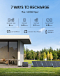 Introducing BLUETTI AC200MAX Portable Power Station: a true powerhouse for all your energy needs. With its impressive 2048Wh LFP cells and a robust 2200W inverter, it provides a safe and reliable power center on the go or off the grid. Expand your power c