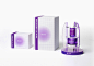 cosmetics beauty 3D Packaging branding  marketing   press kit HEAZ cosmetics packaging INFLUENCERKIT