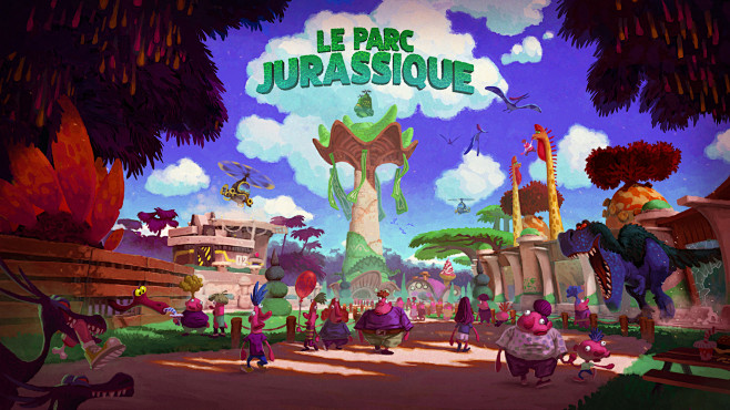 Le Parc Jurassique -...