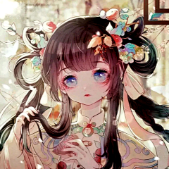 雨探花采集到古风女头像