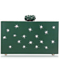 Charlotte Olympia Green Prickly Pandora Clutch Box Wcactus Clasp  Crystal Detail - Lyst
