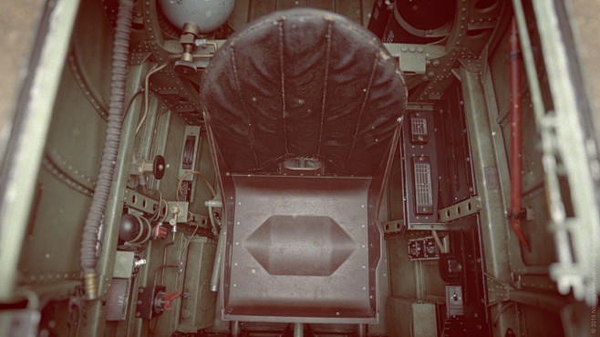 Spitfire Mk9 Cockpit...