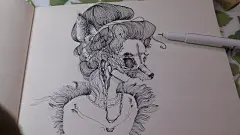 -插画家园-插画家园线条手绘-插画家园磨耐心的 练习图~~-插画家园