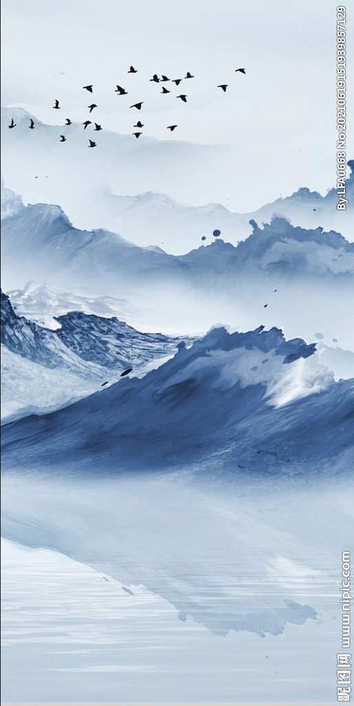 新中式 山水画 