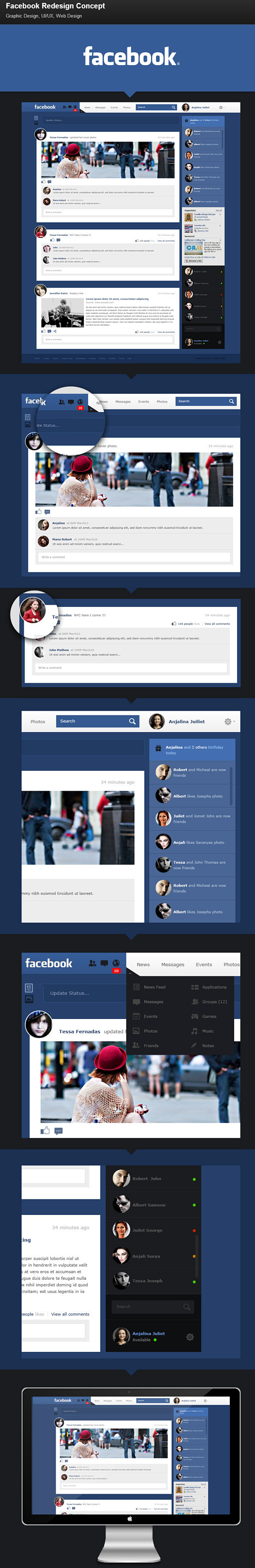 Facebook Redesign Co...