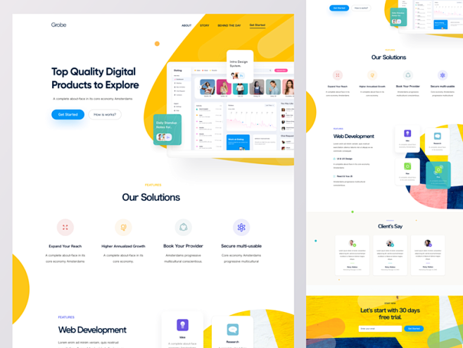 Sass Landing Page V3...