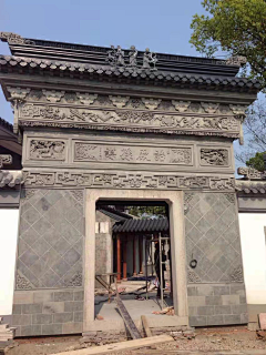 G-古建-将军门/砖雕大门/中式门厅门头-花瓣网|陪你做生活的设计师 | 头条号