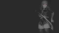 动漫1920x1080动漫黑人女性暗剑动漫女孩红色