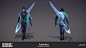 Oussama Agazzoum : Concept artist at Riot Games . instagram.com/whiteleyth/