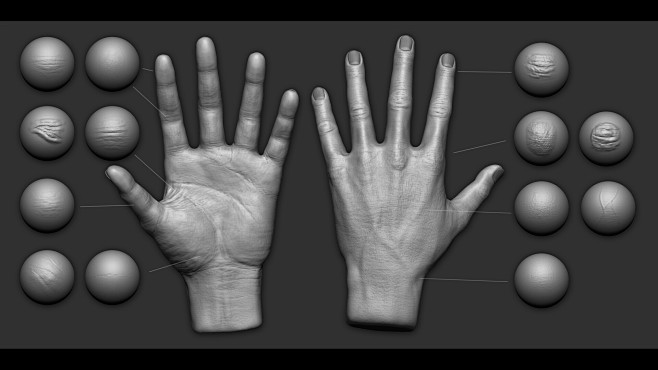 Hand sculpting + VDM...