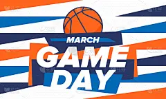 游戏的一天。篮球足球季后赛在三月。美国的超级运动派对。赛季锦标赛的最后一场比赛。专业团队冠军。球,篮