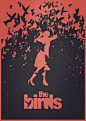 The Birds - Alfred Hitchcock. Saw this when I was 7, scared the crap out of me!