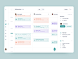 Veterinary Clinic Calendar timeline time management plan schedule date veterinary system dashboard platform stats green sidebar calendar app financial uiux ux