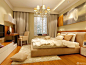 新古典欧式风格卧室装潢设计效果图 #卧室#