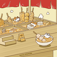 Duuuuuuuxy采集到Q版小人美食
