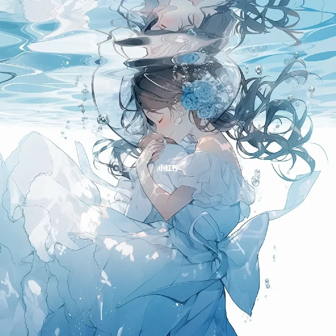 沉入水底的美感