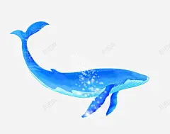 世界海洋日海洋生物海中的鲸鱼插高清素材 平面 设计图片 页面网页 平面电商 创意素材 png素材