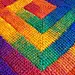 Spiraled Crochet Square or Rectangle  pattern