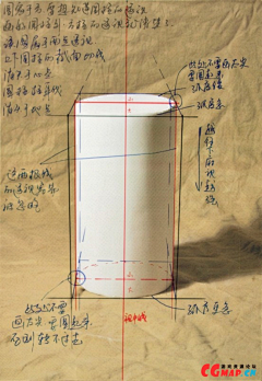 粄采集到素描几何体