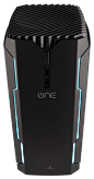 CORSAIR ONE™ PRO Compact Gaming PC — GTX 1080 Ti : CORSAIR ONE takes fast, quiet, small, and beautiful PCs to a previously impossible level. Packed with cutting edge and award-winning CORSAIR technology, the CORSAIR ONE is designed specifically to deliver