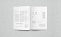 #logo设计人# 画册设计，日本空间概念建筑杂志排版设计。 ​​​​