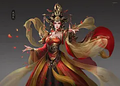 2018年古风项目红颜皮肤 武则天