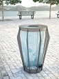 Anti-terrorism litter bin SOHA Concept Urbain