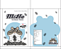 MiHo Sunflower Seeds Packaging Designs 松鼠 坚果 瓜子 包装 设计  卡通 插画 可爱
