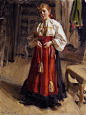 girl-in-an-orsa-costume-1911.jpg (791×1054)
