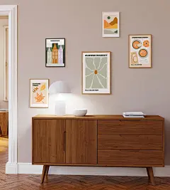 50款复古秋季花卉植物手绘装饰插图插画海报设计ai矢量设计素材 Neutral Flowers Vector Print Creator - 格外视觉(uigui.cn)-国外高品质设计素材共享网