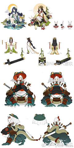 kingR-Art采集到阴阳师