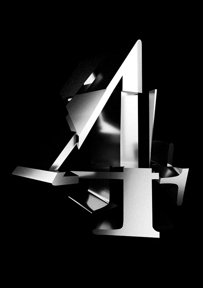 Cubist typography : Typography based on cubist theory.图片_数字。字母图片素材-花瓣网
