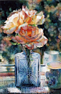 Still life by Jeannie Vodden, Colored Pencil