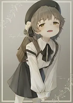 清秀可爱♡背带裙特辑 : 背带裙，是一种将腰的位置连接着的两根带子挎在肩上穿的裙子。这种设计在童装里很常见，也称作吊带裙。背带裙作为一款适合小女孩体型的服装，长久以来一直受到大家的喜爱，其即便于活动又可爱的外形，很多人看了都会很心动吧。这次，就为大家送上背带裙的插画...