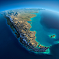  GIS & Geomatics on Twitter : “South America highly exaggerated #3D relief #map  https://t.co/EnHCEGvh08”