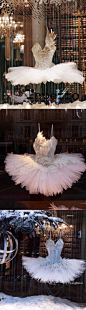 Repetto paris 橱窗里的芭蕾舞裙