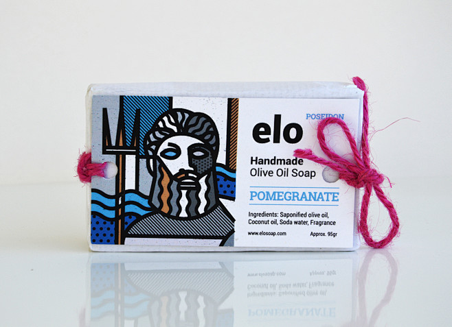 古典希臘神的新風貌 ELO 肥皂包裝-古...
