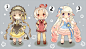 Adoptables batch3 , 5usd , CLOSE by ~ninjinshiru on deviantART