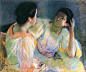 美国玛丽·史帝文森·卡萨特（Mary Stevenson Cassatt）油画作品三(13)